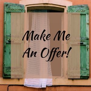 Accepting all reasonable offers!